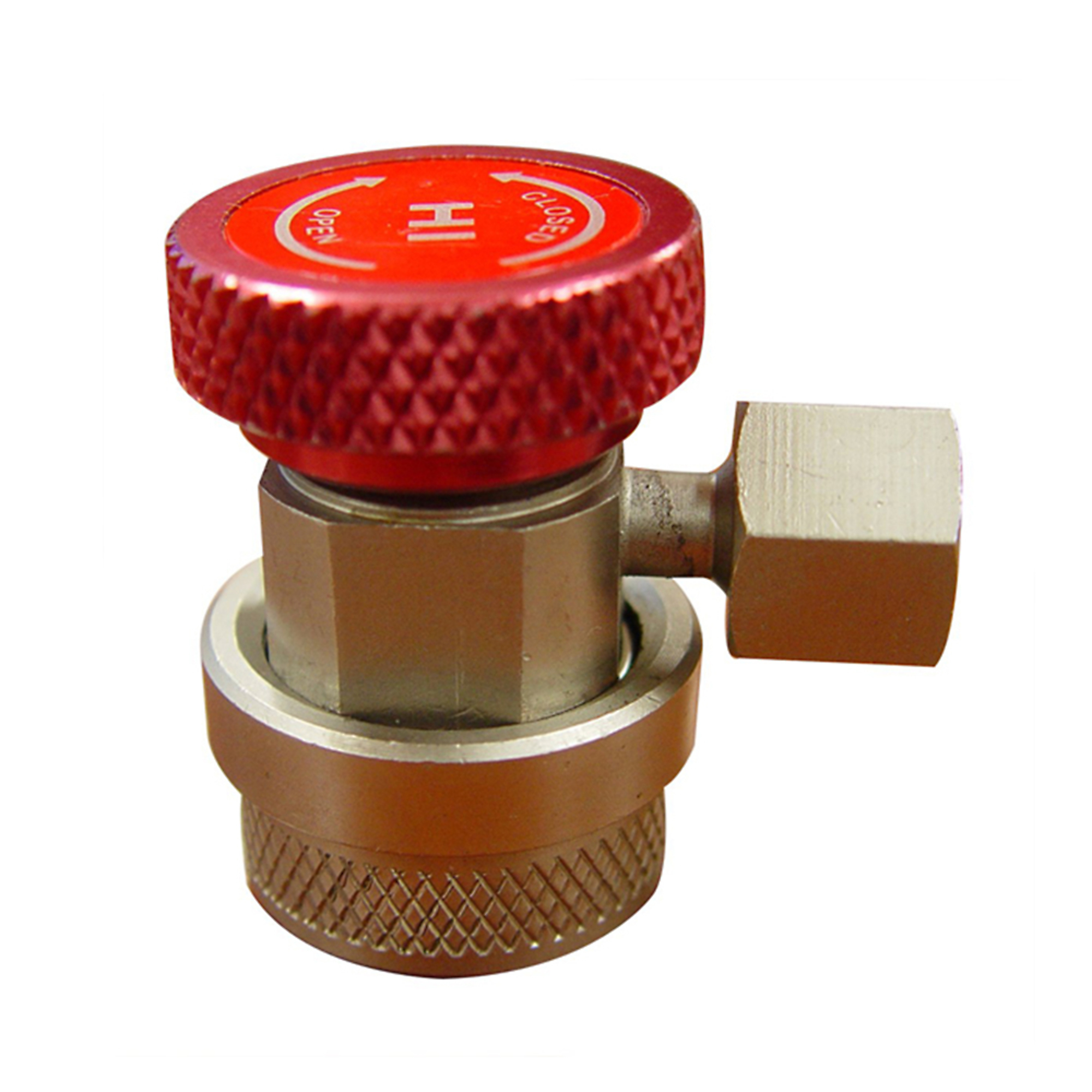 ATD A/C COUPLER HI SIDE RED FEMALE, Model# 10262